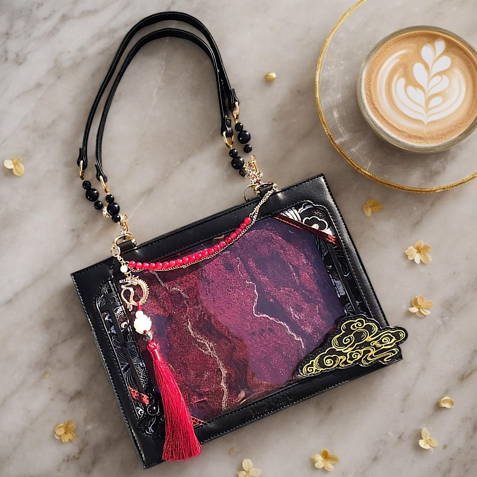 Bolso Tote Para Mujer Tote De Hombro Con Estética Vintage Y Streetwear