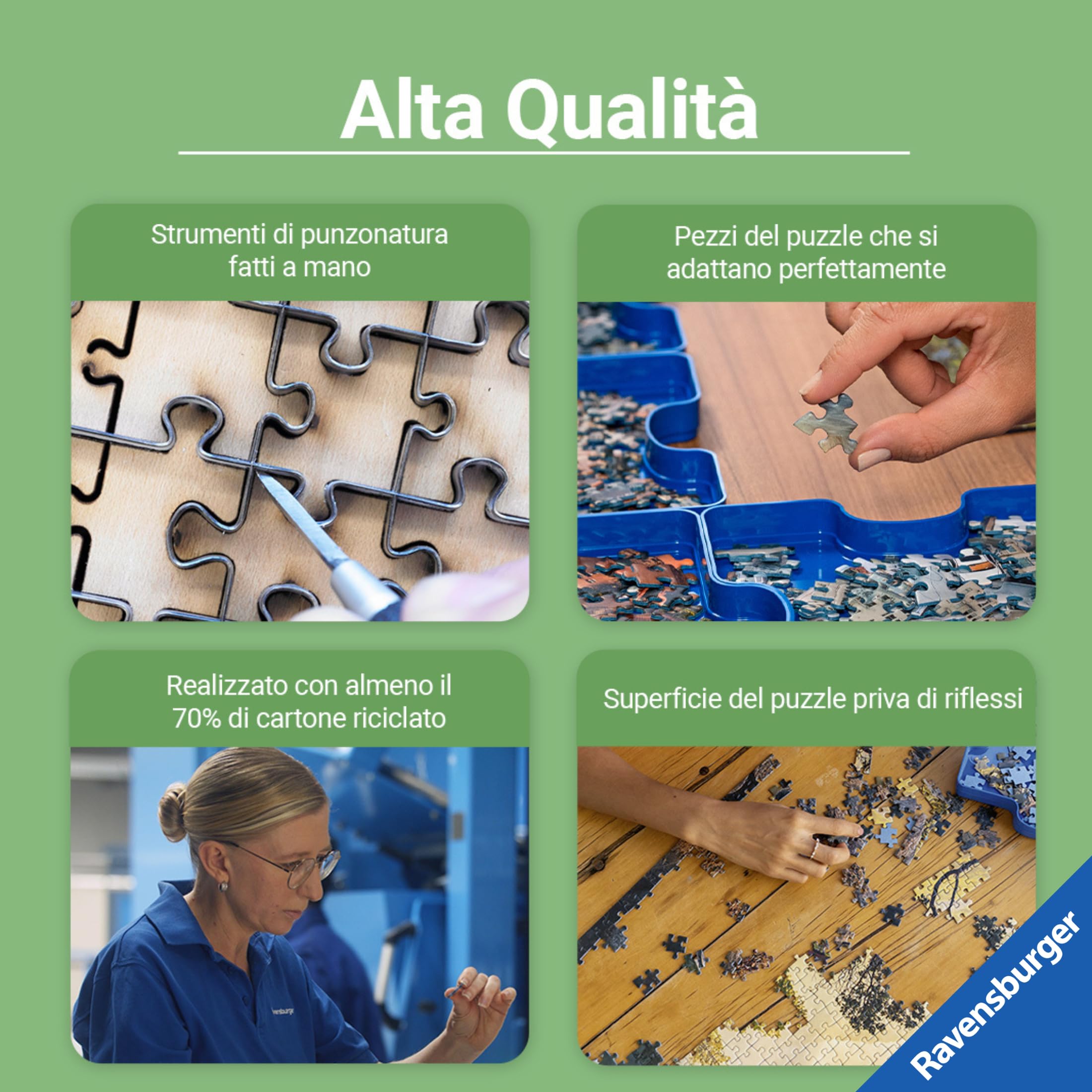 Ravensburger - Puzzle 500 Pezzi | Lady Oscar | Puzzle per Adulti 500 Pezzi | Puzzle Lady Oscar | Rompicapo Adulti e Bambini +14 anni | Regalo per Lui e per Lei