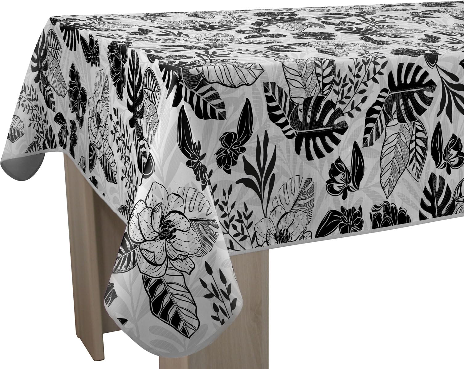Le linge de Jules Stain Resistant Tablecloth Alba Square 150 x 150 cm
