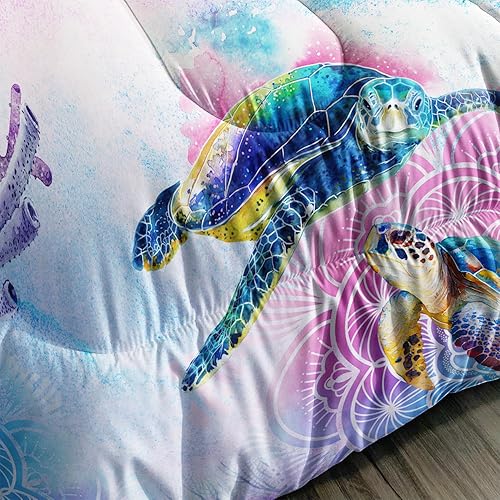 Vista 12 de CVHOUSE Juego de edredón de caballo rosa, tamaño individual, juego de ropa de cama de caballo rosa, juego de edredón suave y transpirable para niños