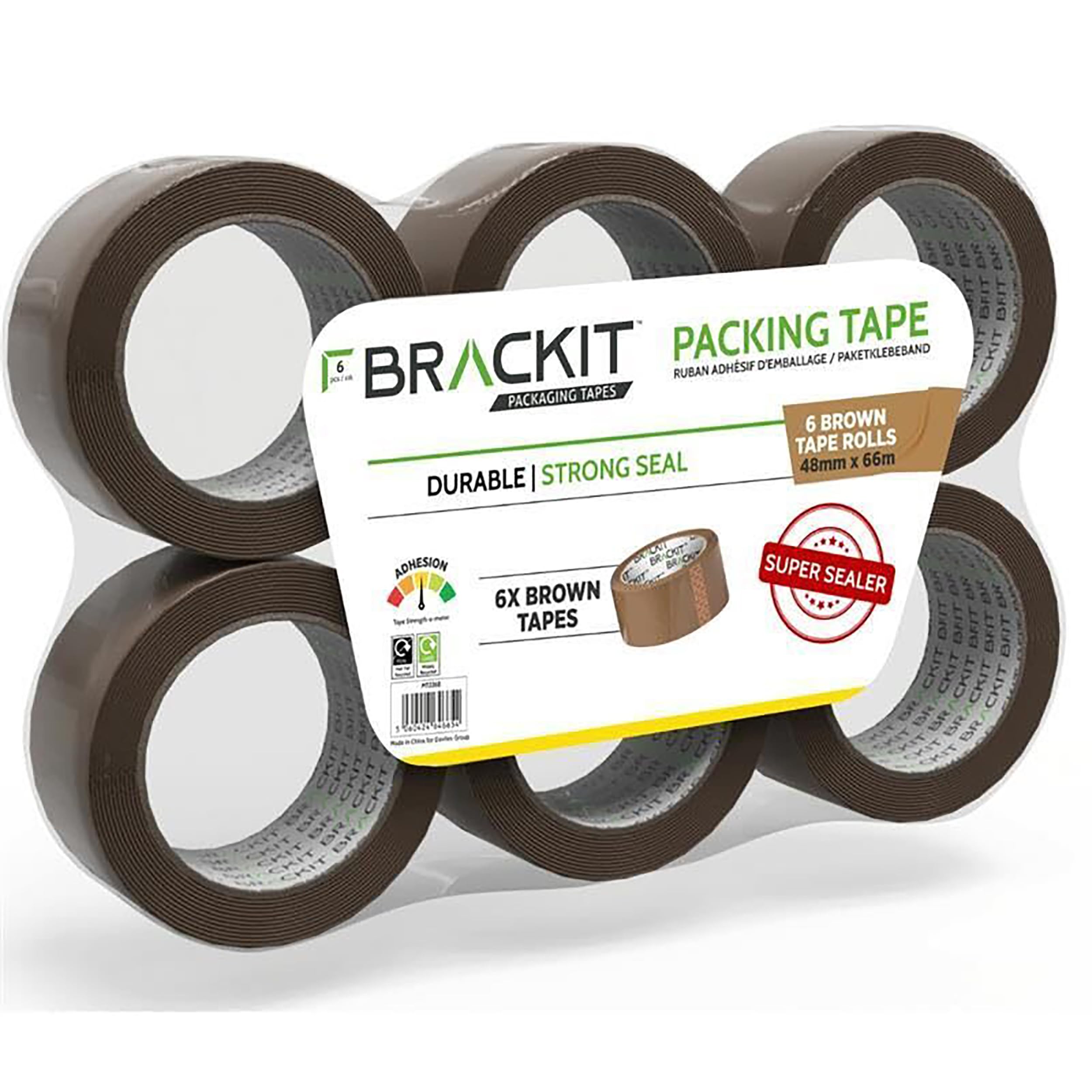 Brown Tape 6 Pack
