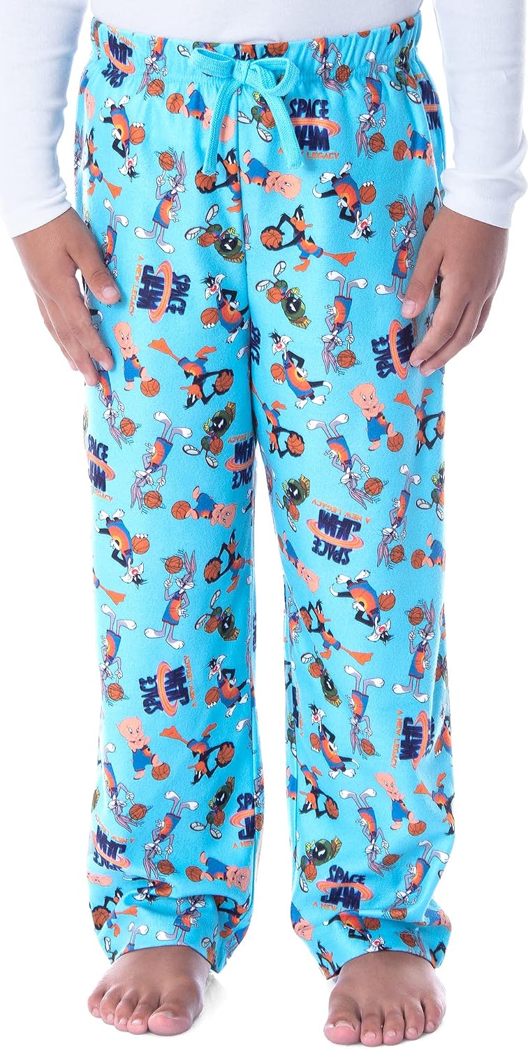Space Jam A New Legacy Boys' Allover Character Loungewear Pajama Pants