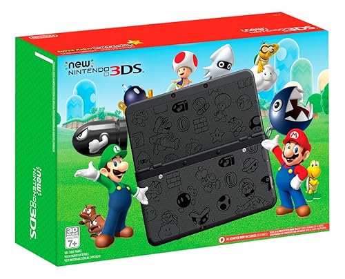Nintendo New Nintendo 3DS Super Mario Black Edition - Nintendo 3DS Renewed