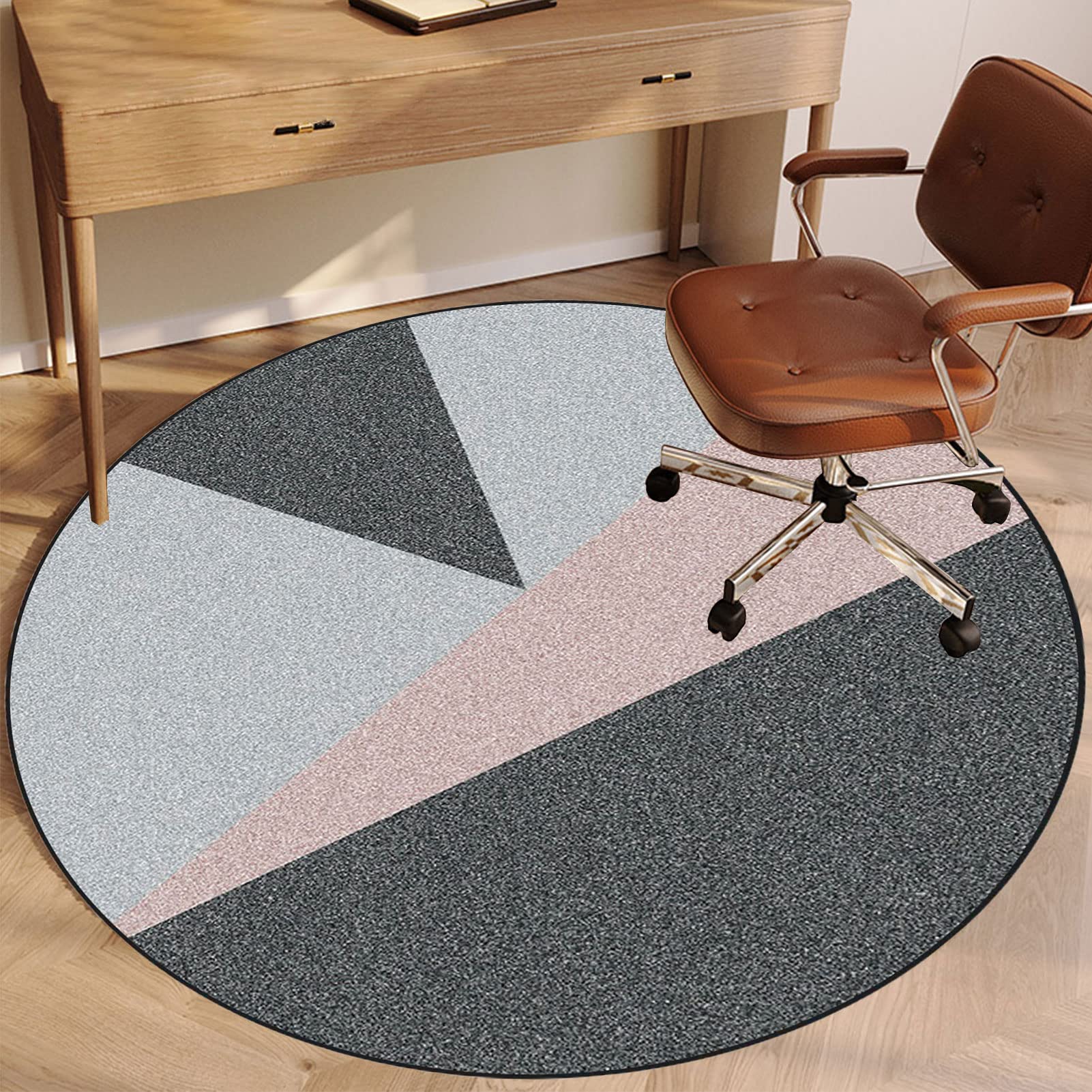 Tapis de chaise de bureau anti-rayures et antidérapant de 100cm pour préserver les sols