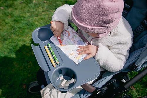 Miniatura 5 de Bandeja universal para aperitivos 5 en 1 comodidad versátil para padres en movimiento  Hecho a mano por padres para padres  Accesorio de bandeja de