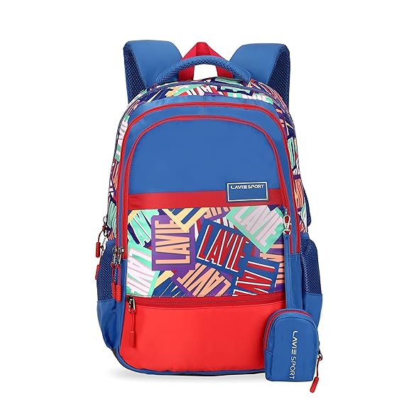 Lavie Sport Spacious Casual Backpack | School College Bag For Girls