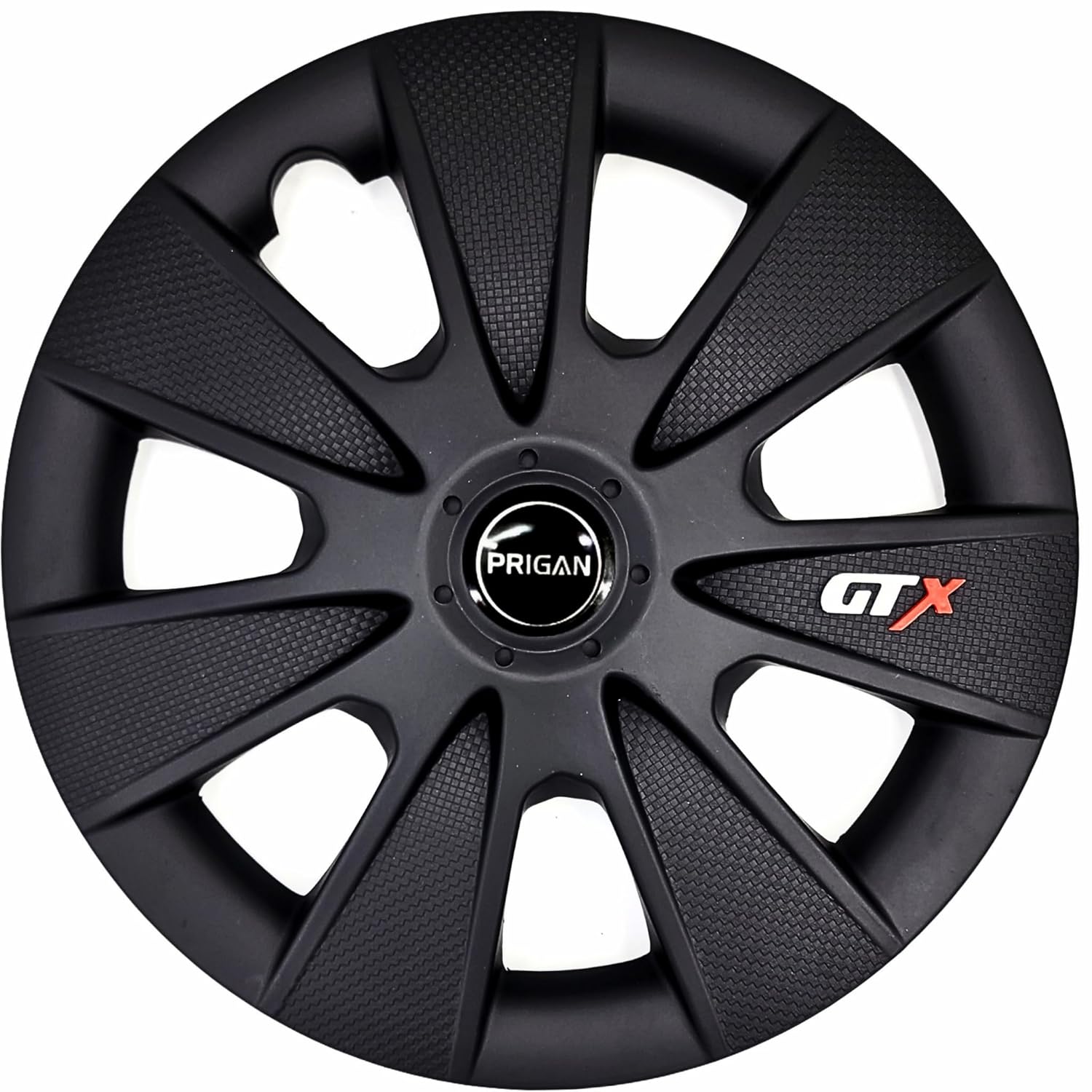 PRIGAN Wheel Cover for Maruti Alto K10 13 Inch Matte Black Wheel Cap