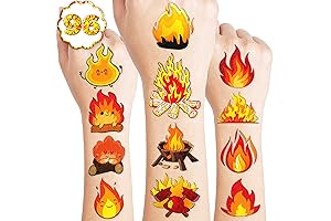 Fire Flame Face Tattoos - the Blazing Way to Ignite Your Style