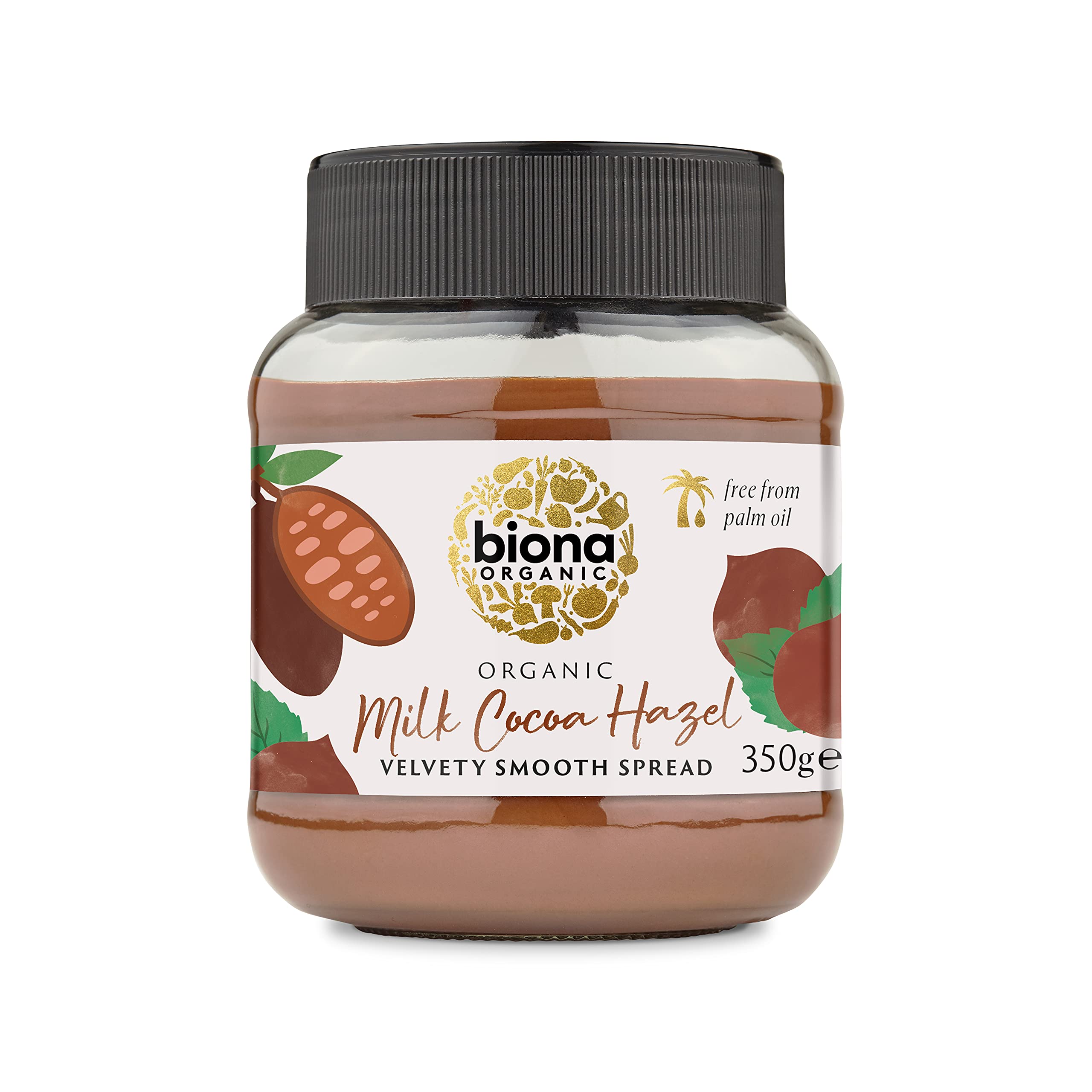 Biona Organic Milk Chocolate Hazel Spread, 350g