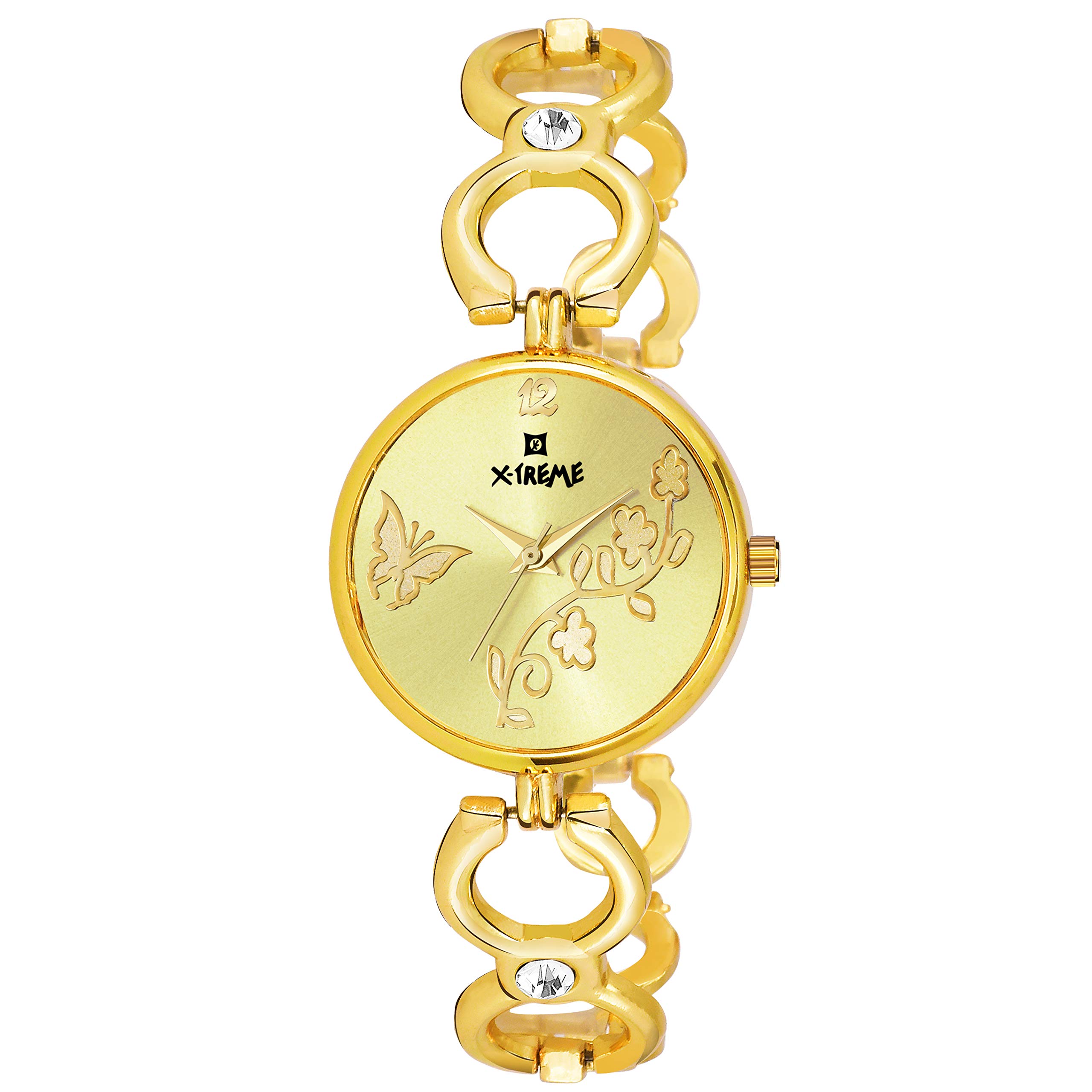Xtreme Round Gold Dial Water Resistant Watch for Women (XM-LR511-GLG) (B07P43J2RQ) Amazon Price History, Amazon Price Tracker