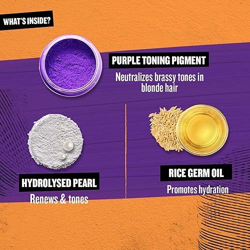 Miniatura 6 de TIGI Bed Head - Champú tonificante morado para cabello tratado químicamente, rubio serial, sin sulfato, 13.53 onzas líquidas