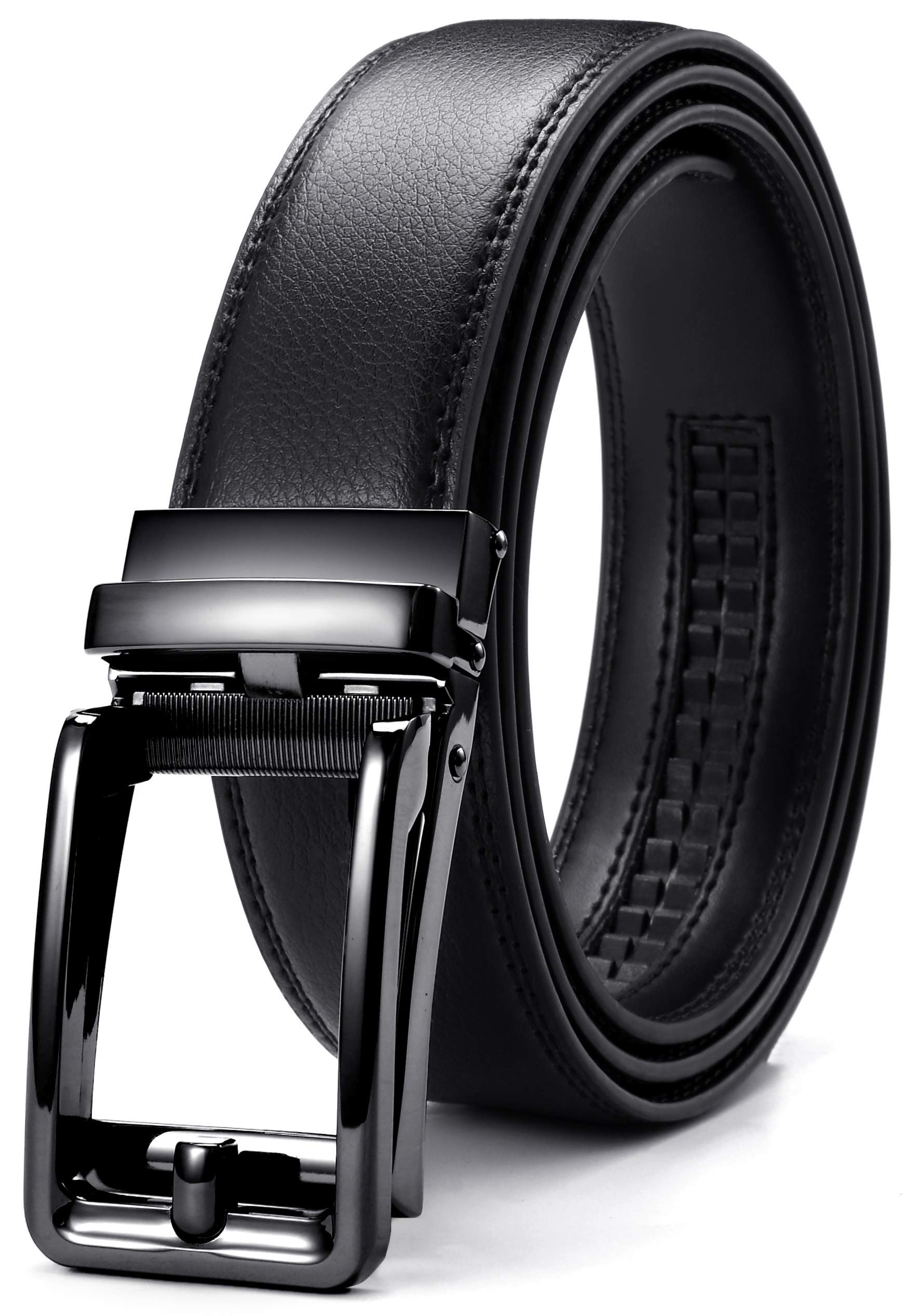 CHAOREN Click Belts for Men - Mens Ratchet Belt 1 3/8" for Dress Pants - Perfect Companion to Men's Oxfords
