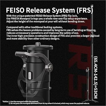 Amazon | YCオニオンピネータアルミニウム合金一脚SE（足付き