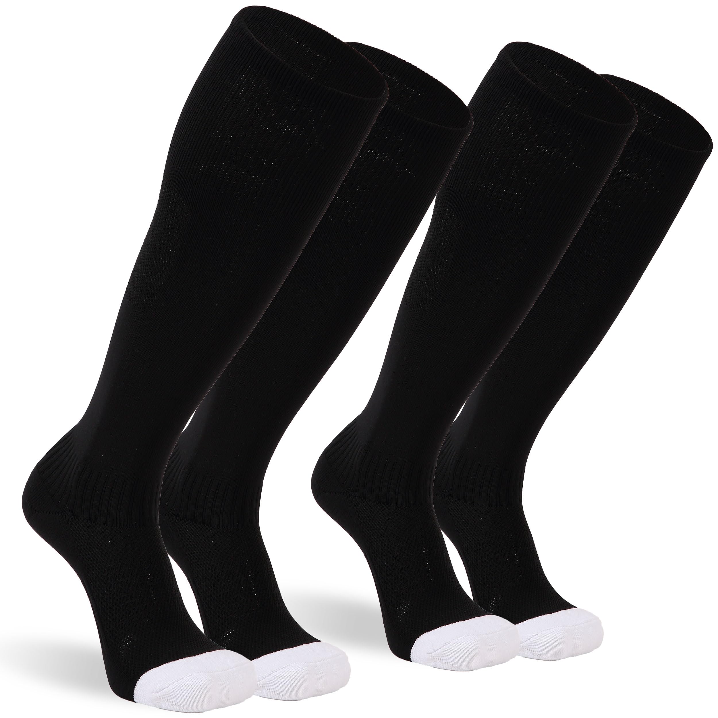 Sunew Baseball Socks,2/3 Pack Youth Adult Athletic Softball Football Volleyball Socks for Summer Soccer Camps 4 Size
