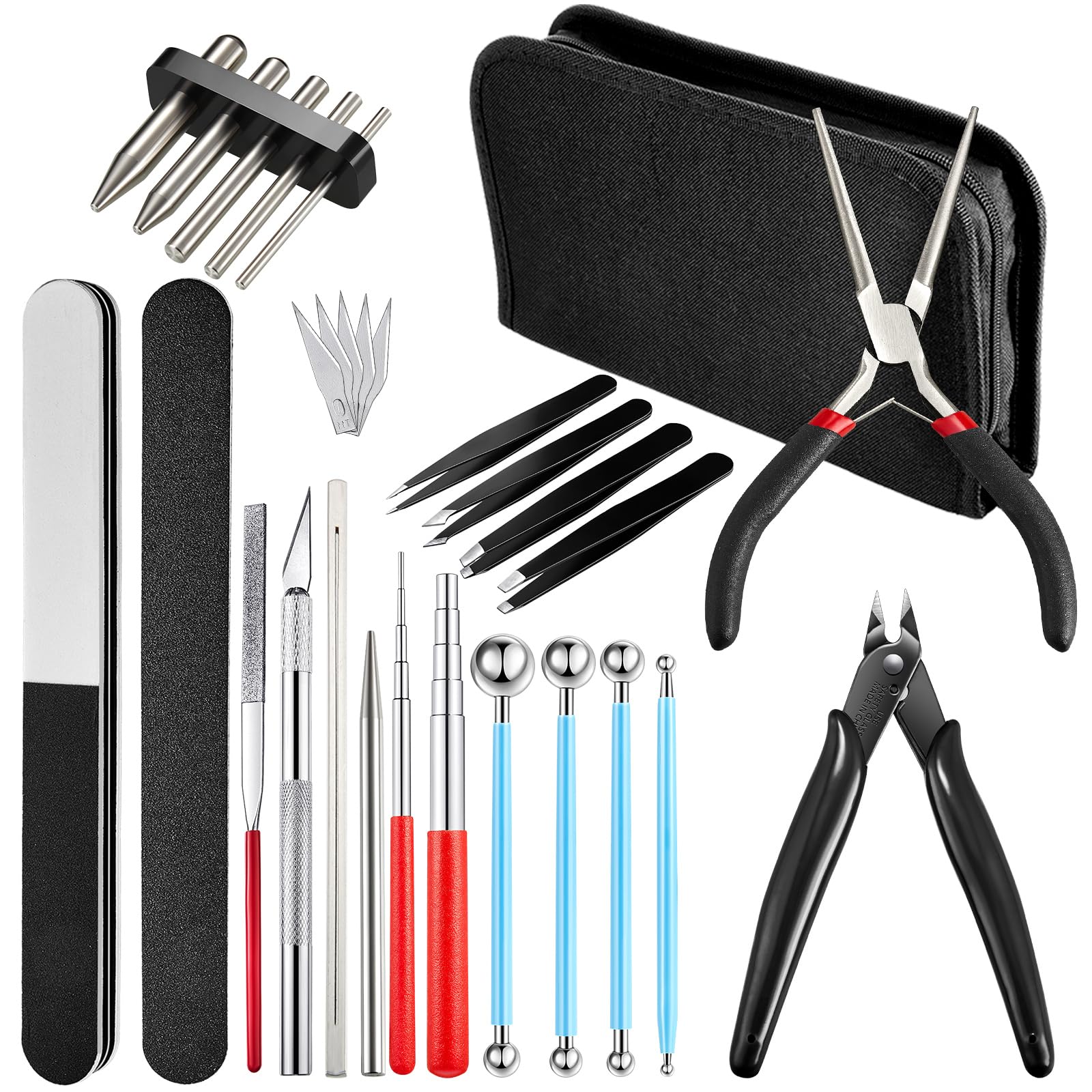 Amazon.com: 24pcs Metal Puzzle Tool Set DIY Model Kits With