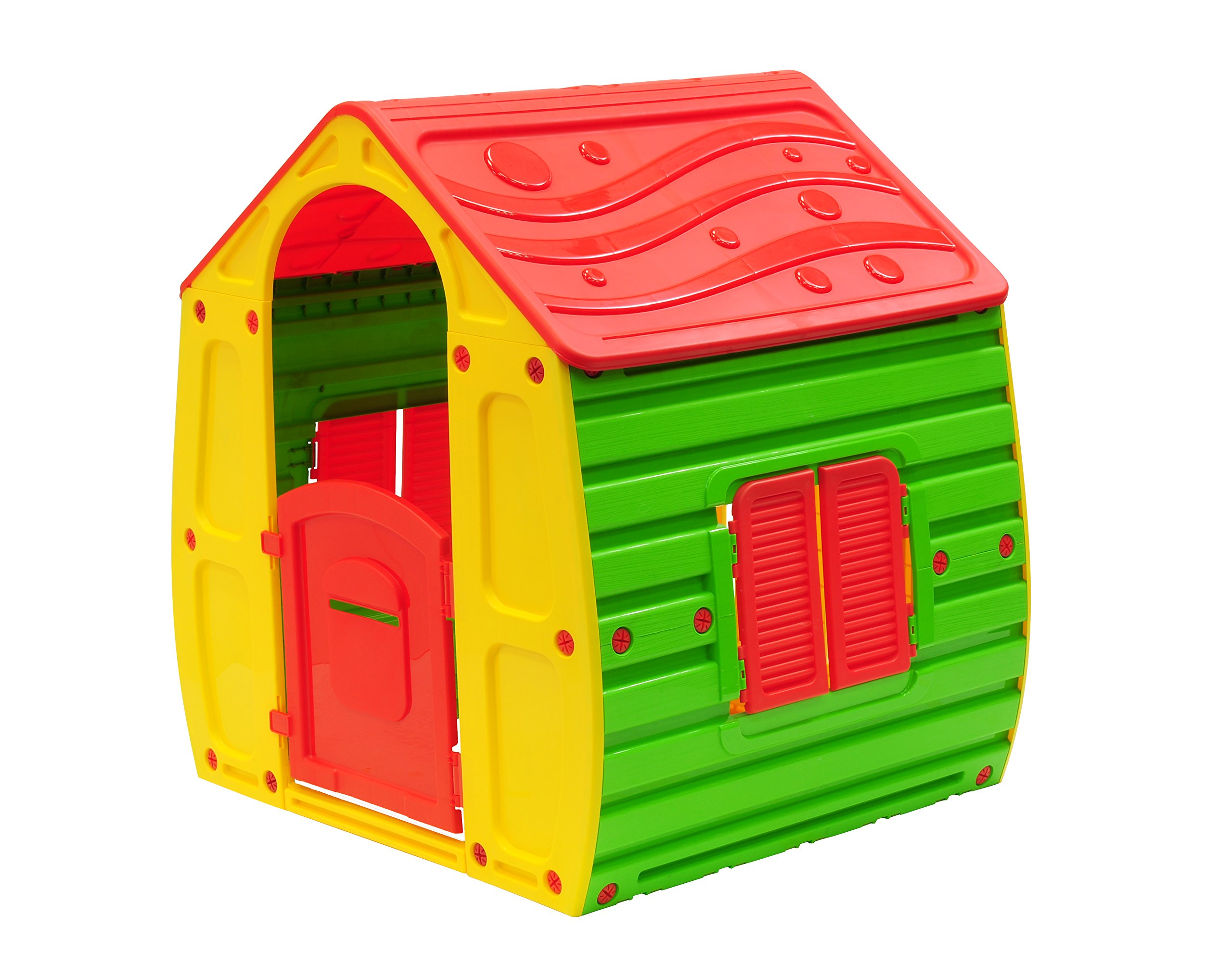 Sport1 Casetta in Plastica MagicHouse Multicolor 102x90x109 cm