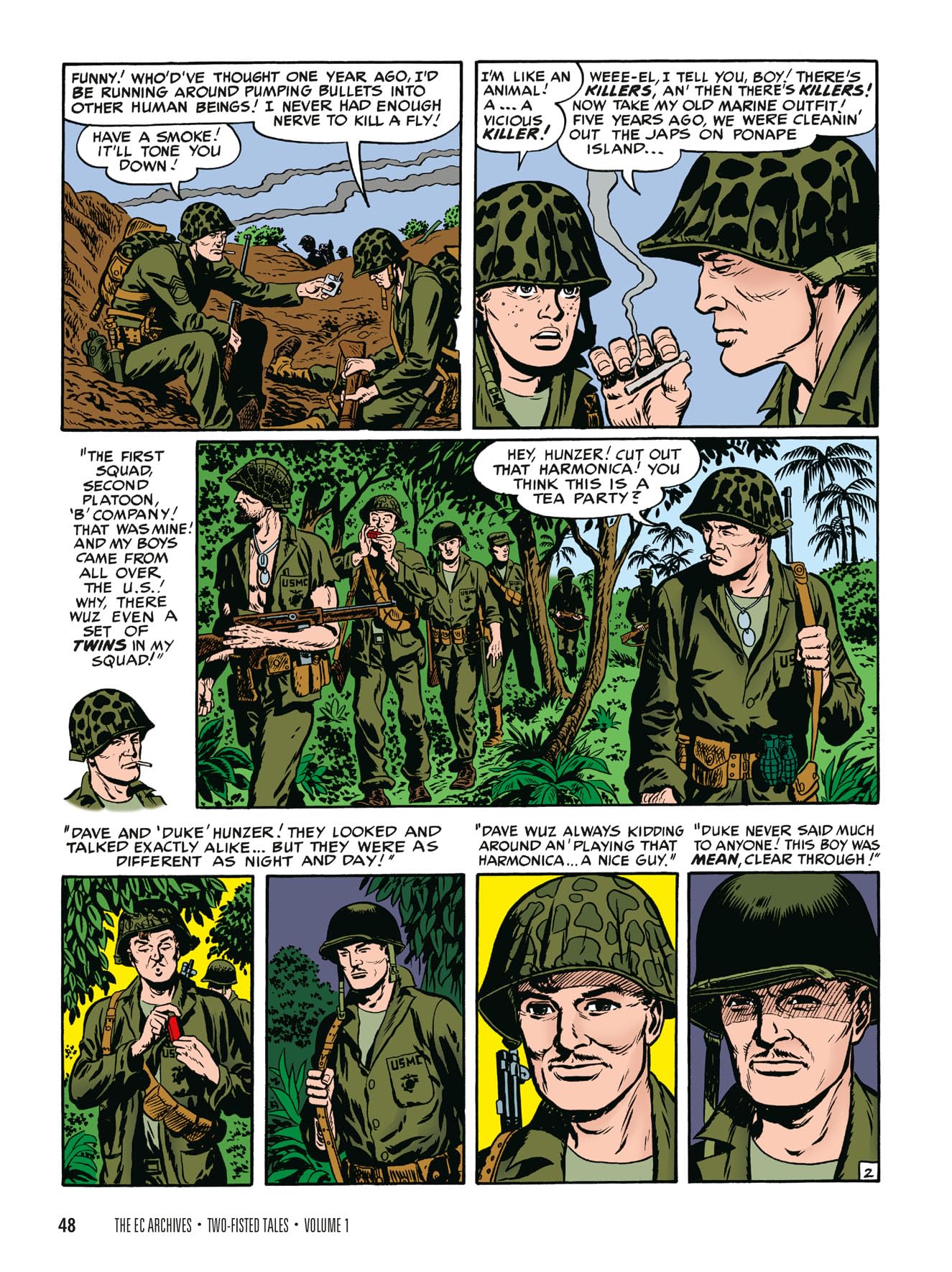 The EC Archives: Two-Fisted Tales Volume 1