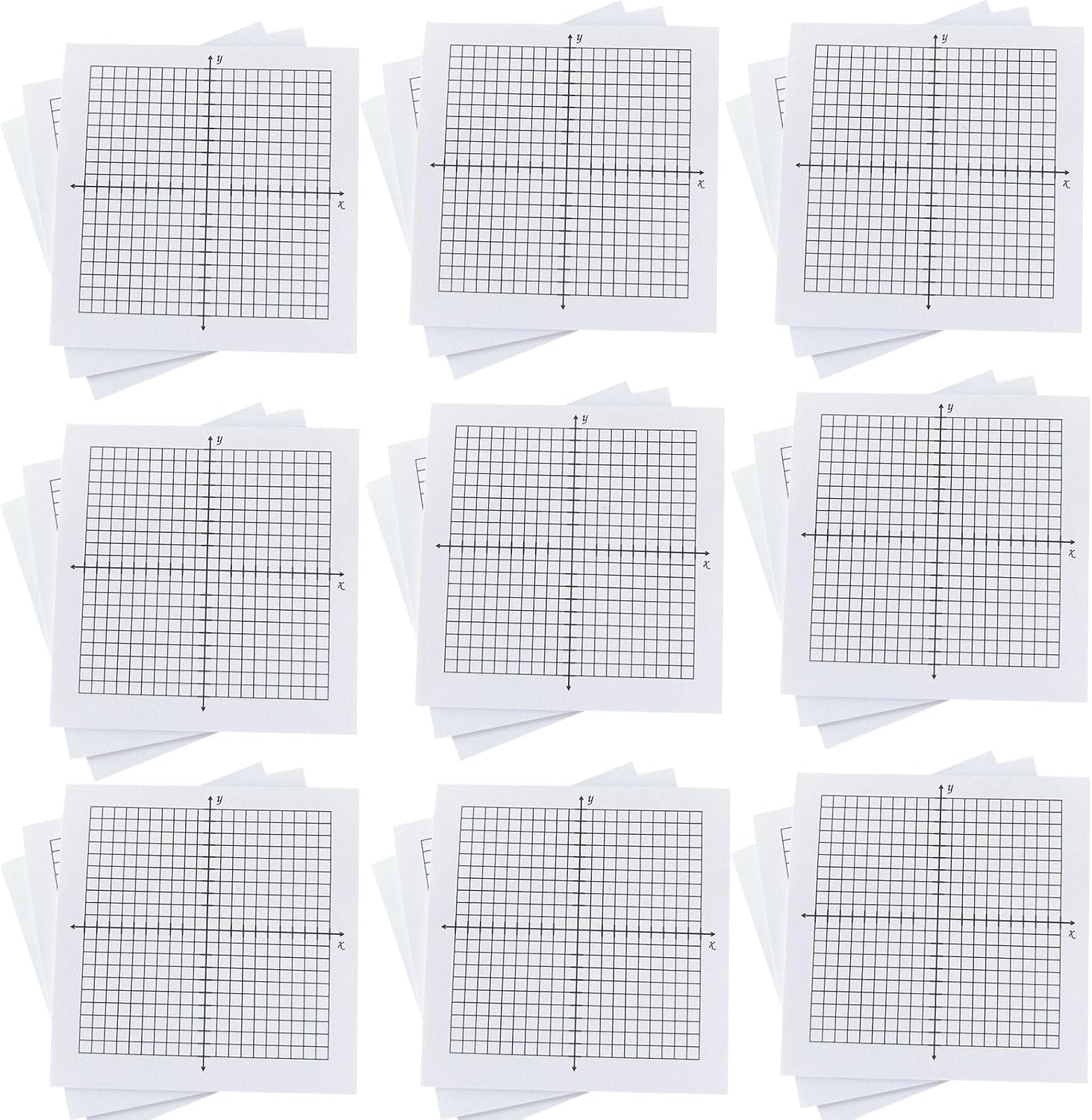 Amazon.com : 24 Pads Graph Paper Sticky Notes,Mini Graph Post It Notes ...