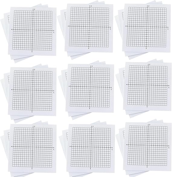 Amazon.com : 24 Pads Graph Paper Sticky Notes,Mini Graph Post It Notes ...