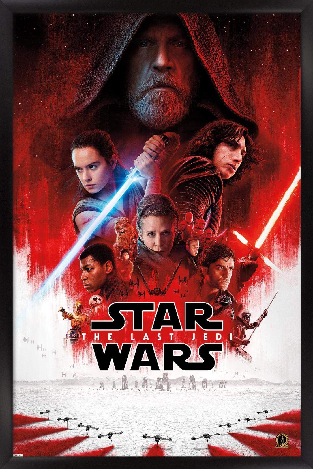 スターウォーズ　最後のジェダイ　日劇限定ポスター スター・ウォーズ／最後のジェダイ』日本版新ポスター公開