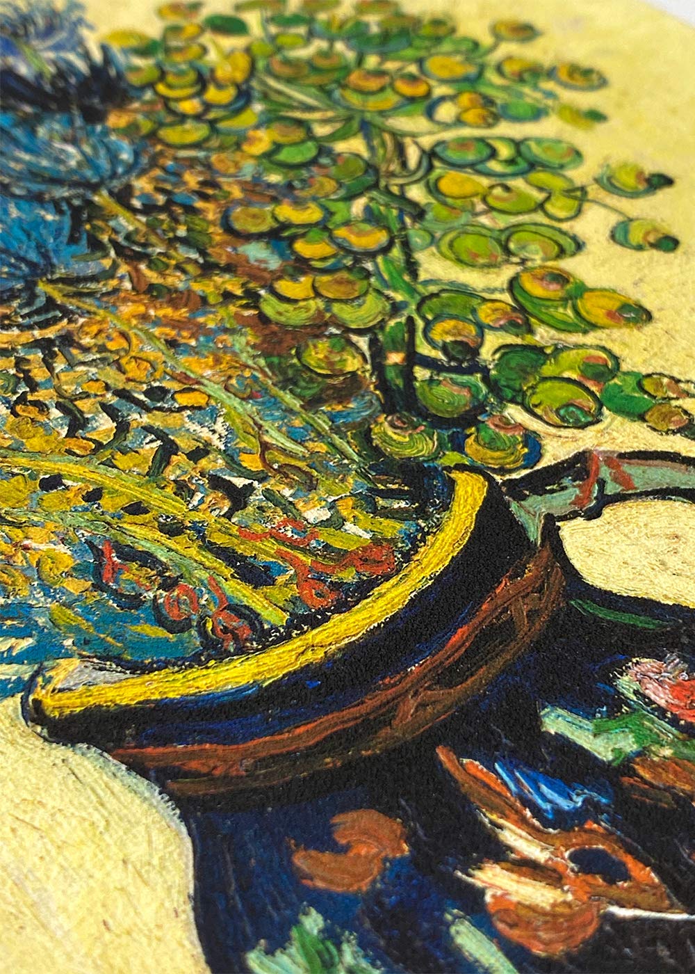 Amazon.co.jp: 素敵なアートパネル A4サイズ マヨリカ焼きの水差しと野