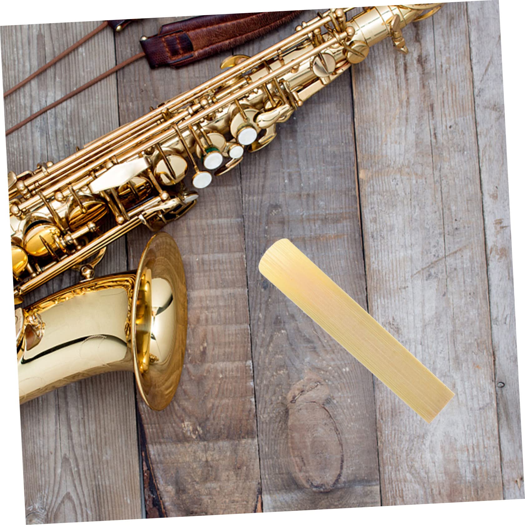 50piezas Cañas De Clarinete Dureza Accesorios Prácticos Para Amantes Del Clarinete Flexibles Sonido Rico Instalación Sencilla y Duraderas