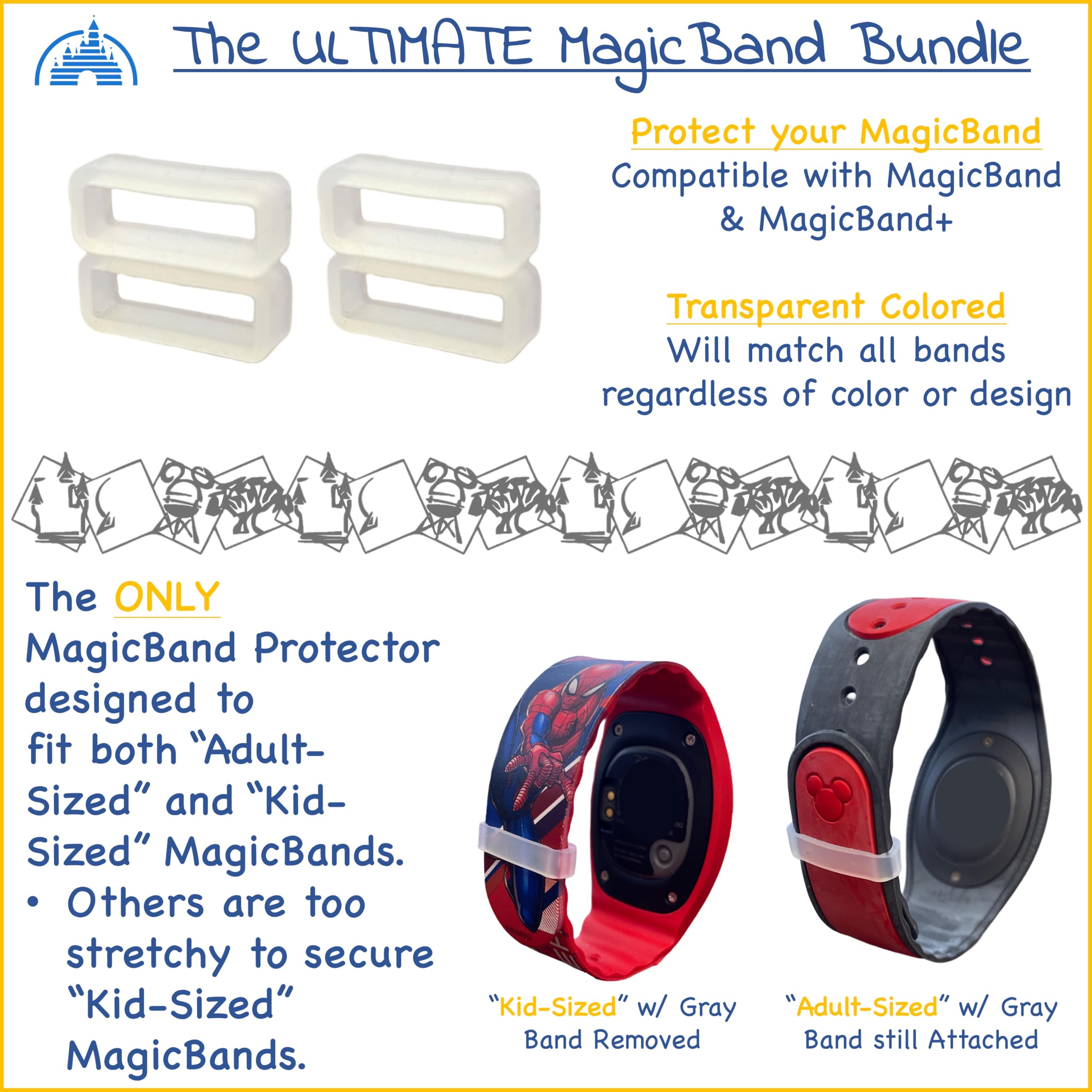 ディズニー マジックバンド 充電器付き WDW MagicBand+ | マジックバンド（フロリダ）
