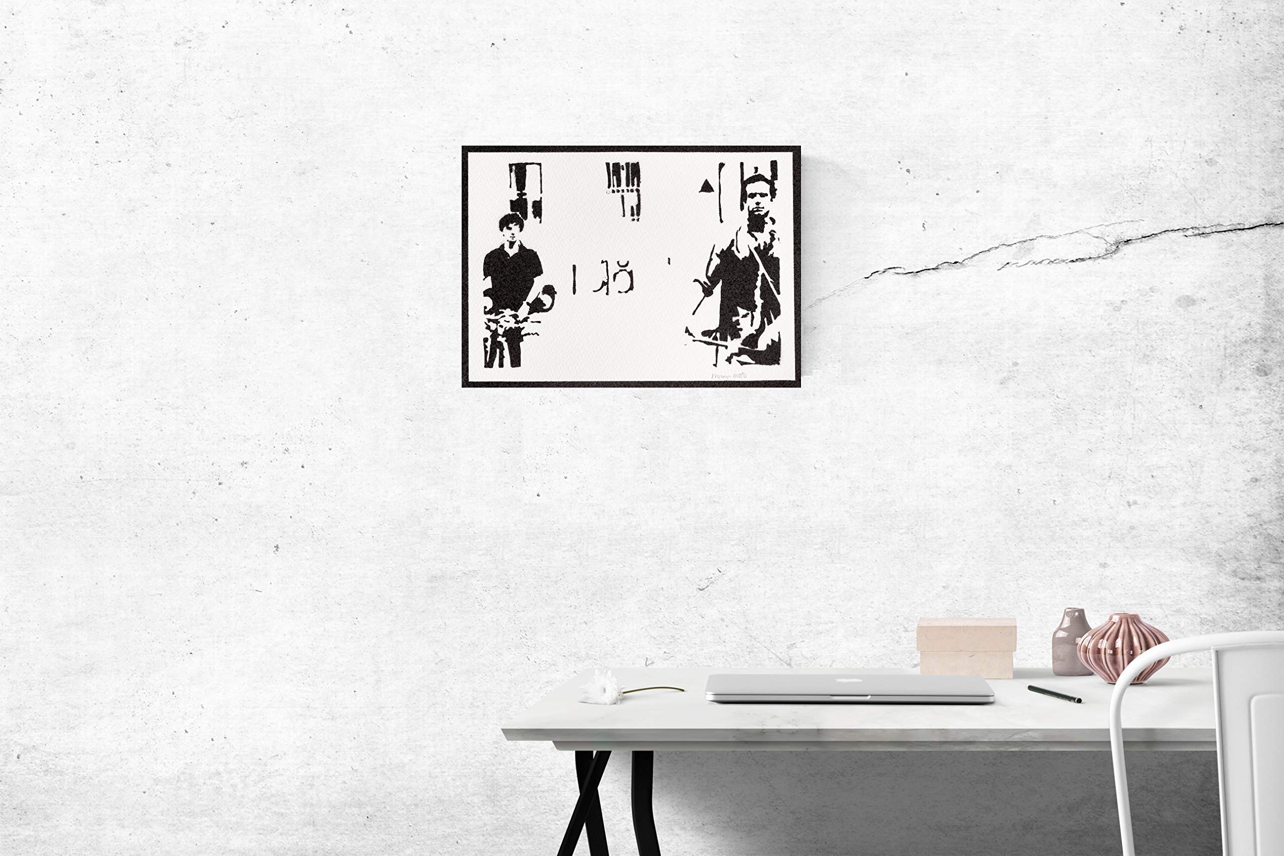 moreno-mata Autentici Graffiti Fatti a Mano Call me by... Handmade Poster Film Quadro Moderno Soggiorno Decorazione Parete Regalo Uomo e Donna