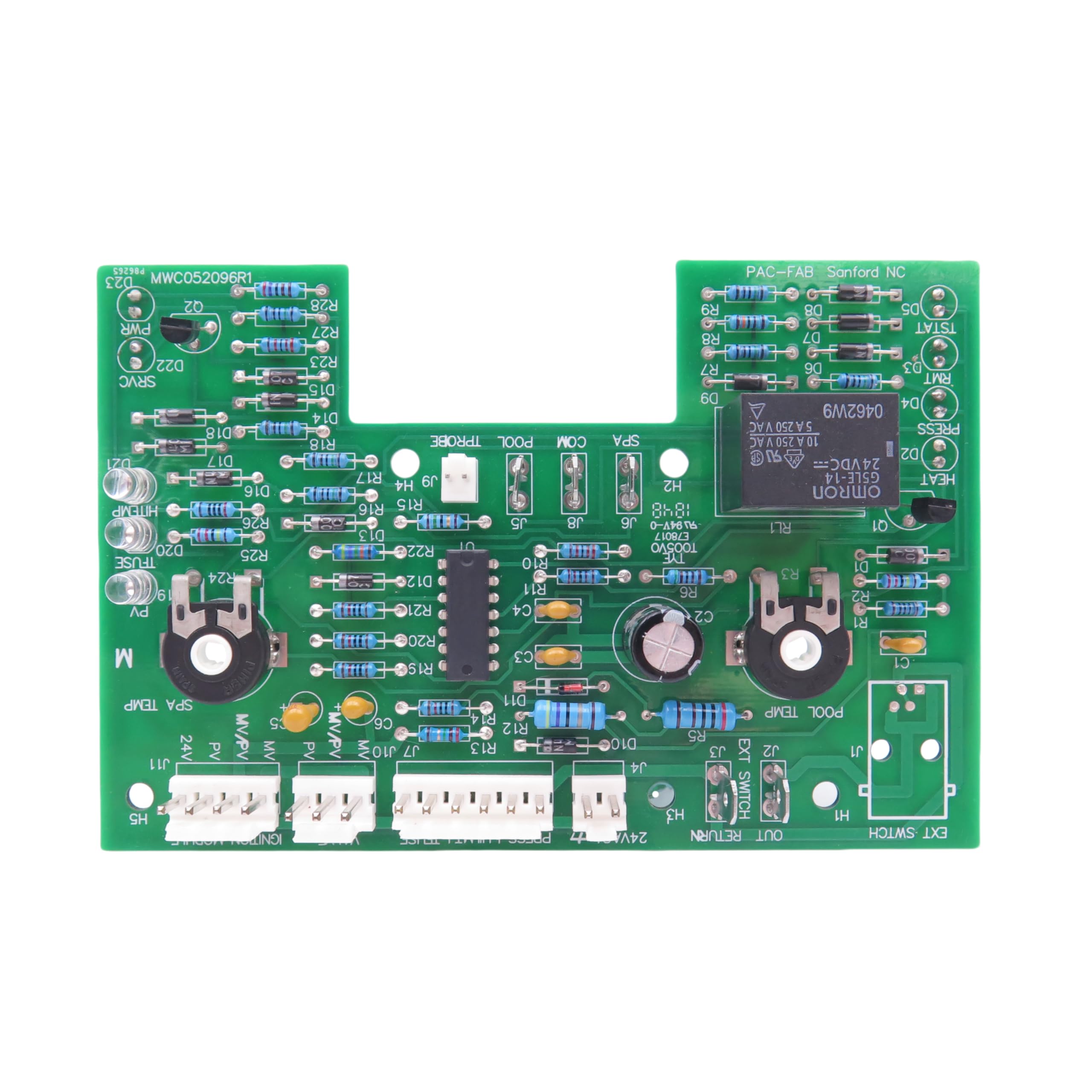 DDORUU 470179 Electronic Thermostat Circuit Board，for Pool and Spa Heaters，Compatible with Pentair MiniMax、PowerMax-image-6