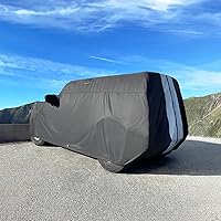 Vista 9 de Coverland Funda de auto SUV personalizada para Alfa Romeo Stelvio 2017-2025, impermeable para todo tipo de clima, fundas de automóvil