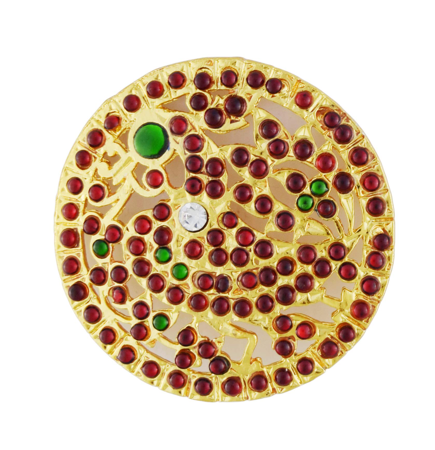 UG PRODUCTS Bharatanatyam Dance Jewellery Ragodi Made with Green and Red Kemp Stones for Women (543) (B08KTS1712) Amazon Price History, Amazon Price Tracker