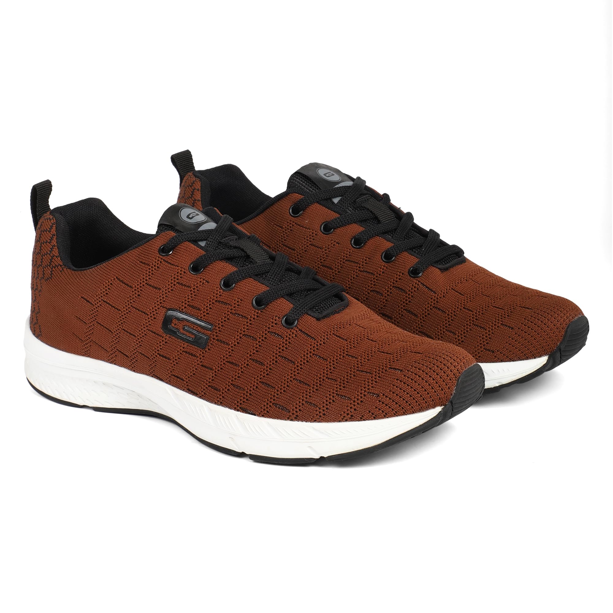 GOLDSTAR Glodstar Mens Brown - Black Runnig Lace-Up Sport Shoes Modern Comfort (B0D1KN924M) Amazon Price History, Amazon Price Tracker