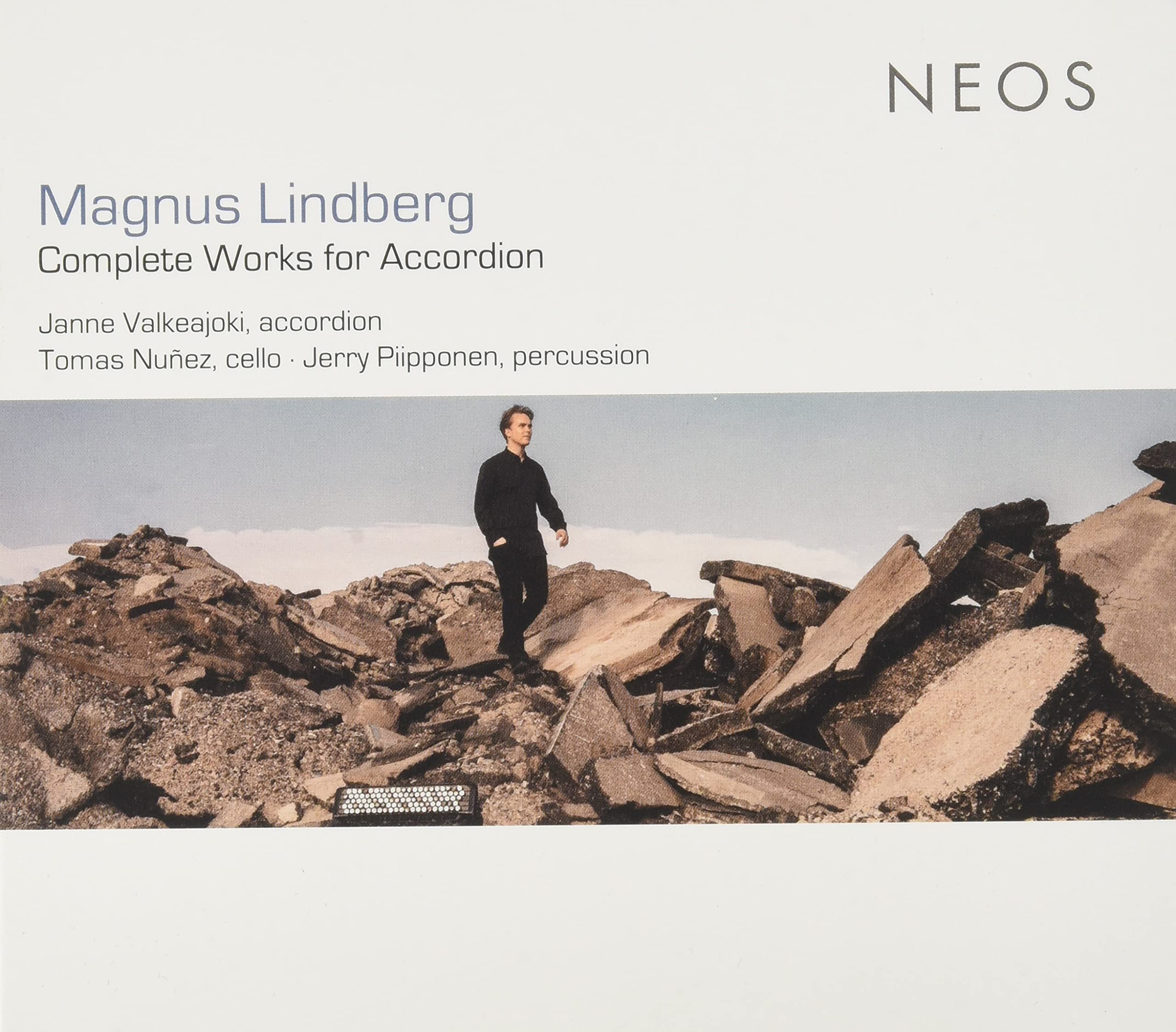 Magnus Lindberg: Complete Works for Accordion by Janne Valkeajok (CD, 2021)