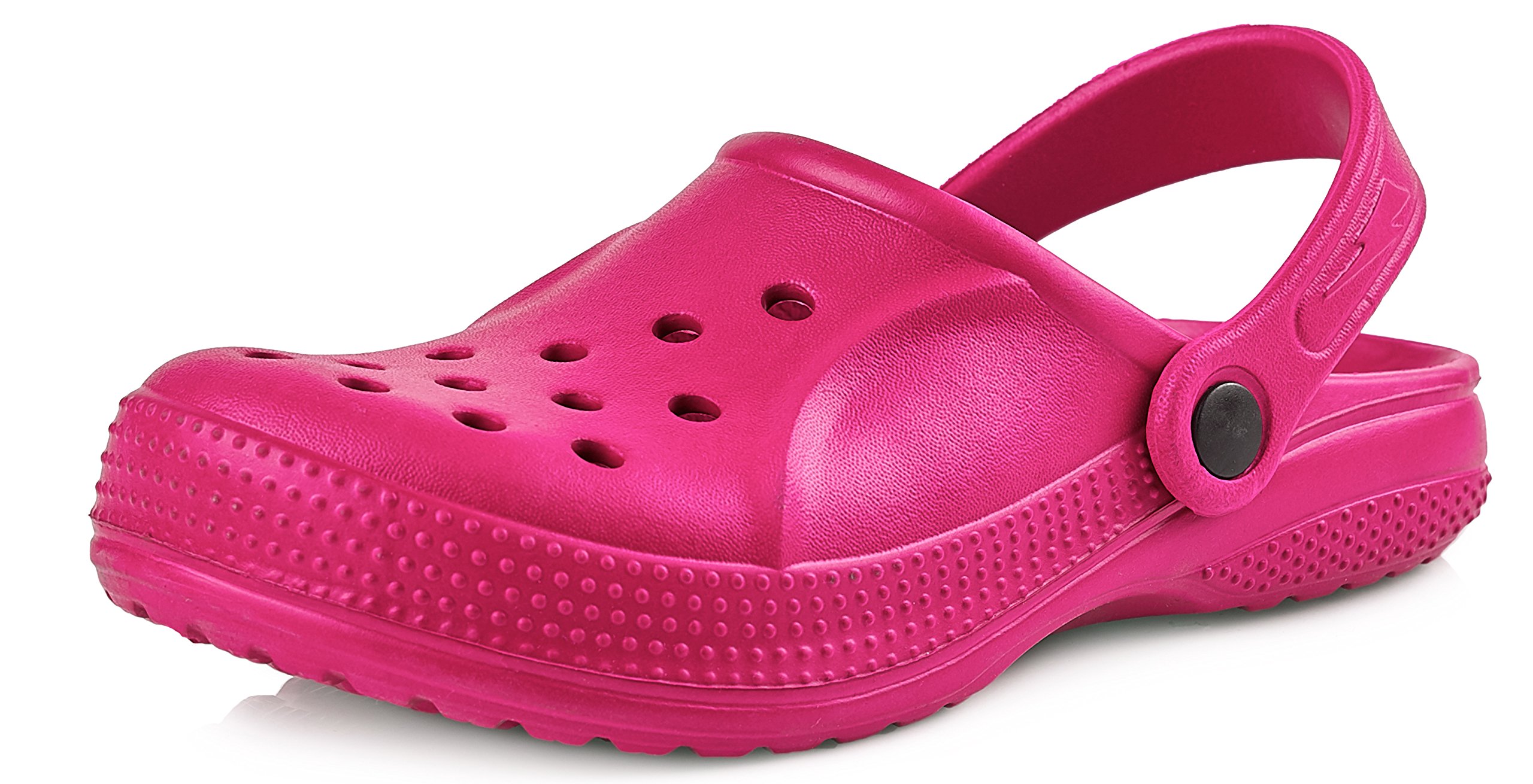 Ladeheid Clogs Kinder Schuhe für Mädchen und Jungen leichte Gartenclogs Gartenschuhe Kinder KL055