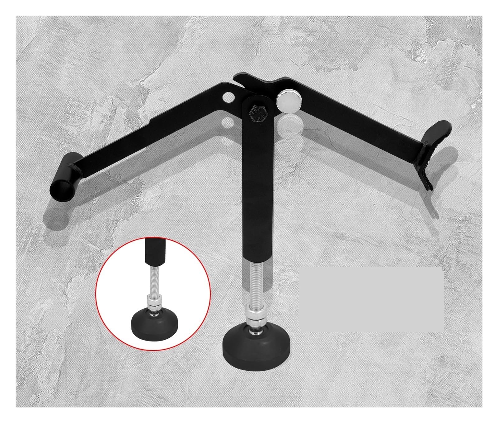 Pata Soporte Apoyo Caballete De Rueda Ahorro para Motocicleta, Pata Cabra, Elevador Universal, Soporte Lateral, Bastidor Elevación Brazo Oscilante