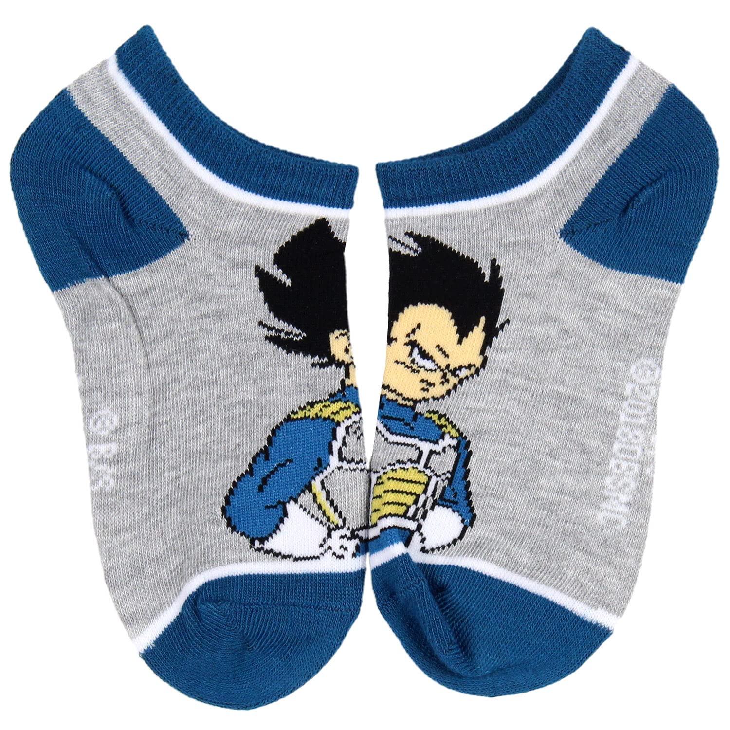 Dragon Ball Super Broly Movie Kids Week Of Socks - Juego de 7 pares de calcetines para mezclar y combinar, Multi colorido, 7-9