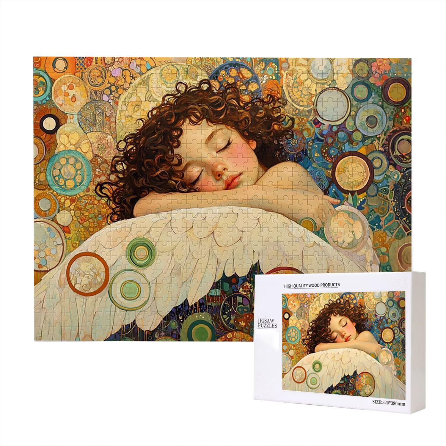 Jigsaw Puzzle, 1000 Pezzi Puzzle Classici, Colorato Puzzle Rilassamento Intelligence, Mpossibile Difficile Puzzle Impegnativo per Adulti Puzzle Gioco Familiare, Regalo per Amore Amico Ragazza fr0-1173