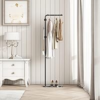 Vista 4 de Perchero de metal con acabado de base de mármol estable con ganchos de alta gama Sombreros de árbol de metal independientes fáciles de montar