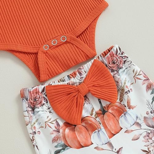 Vista 4 de Ropa de otoño e invierno para bebé recién nacida, traje de Acción de Gracias, traje de manga larga, lindo traje de campana