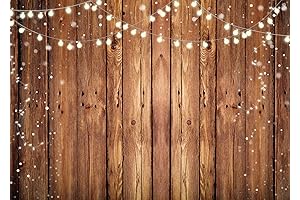 7x5Ft Brown Wood Backdrop for Photography