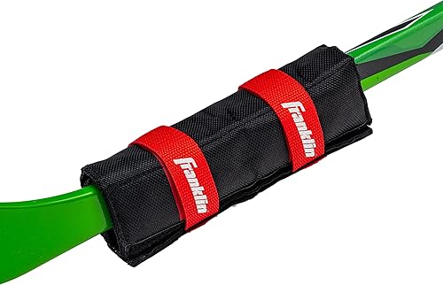 Franklin Sports Peso del palo de hockey Ayuda de entrenamiento de hockey + accesorio para manejo de palos + habilidades de tiro Peso ajustable de