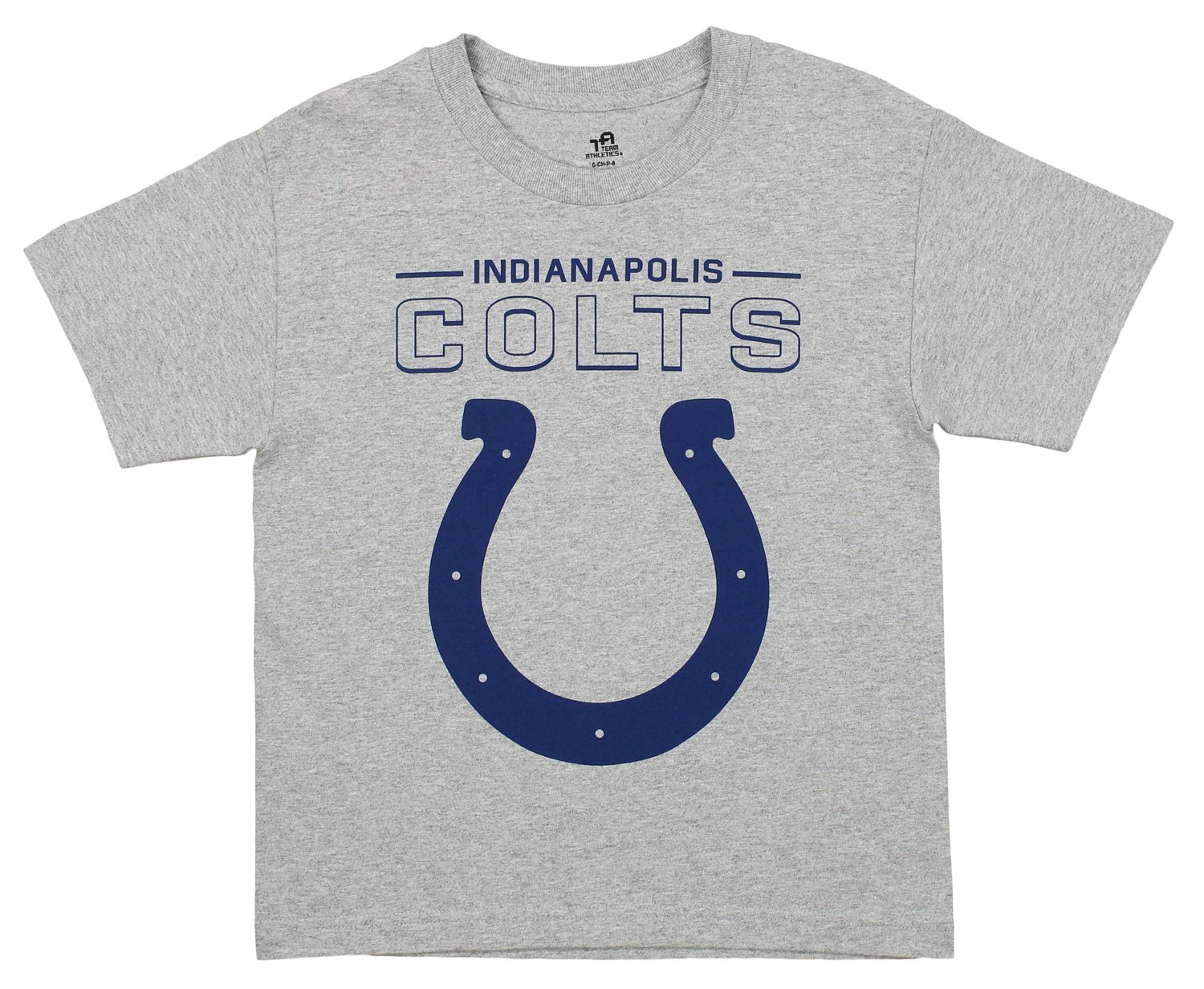NFL Youth's Short Sleeve Fan Base Tee, Indianapolis Colts Large (14-16)