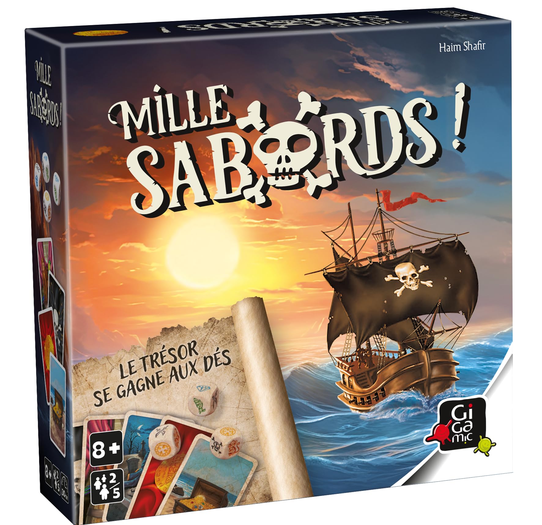 GIGAMIC - AMZMI - Game of Dice - Mille Sabords