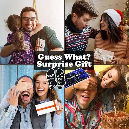 Miniatura 4 de Regalos de cumpleaños para hombres, papá, padre, marido, abuelo, calcetines para hombre, regalos para él, divertidas ideas de calcetines para el día