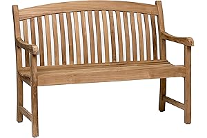 Newcastle Patio Bench: An Epitome of Natural Teak Charm