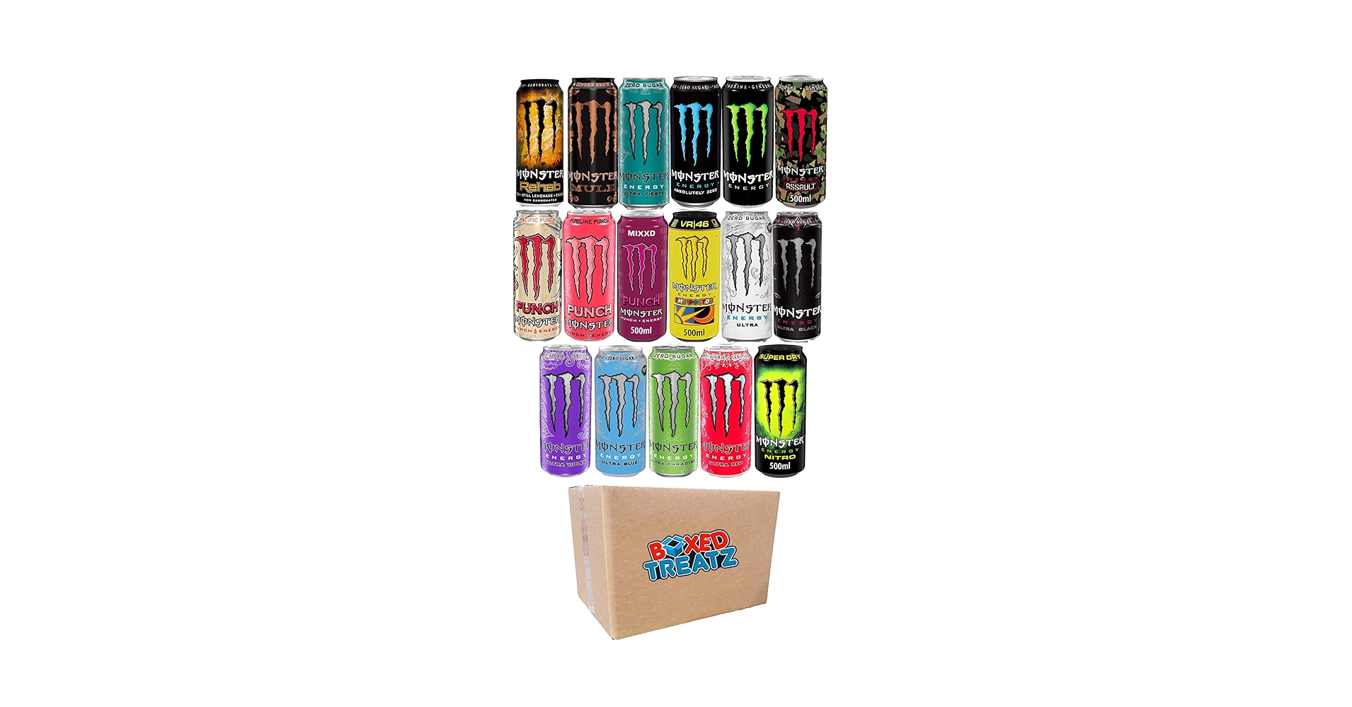 【海外版】Monster Energy Juice 6本セット Monster Energy Juice Variety Pack - 12 Cans, 16 oz UK | Ubuy