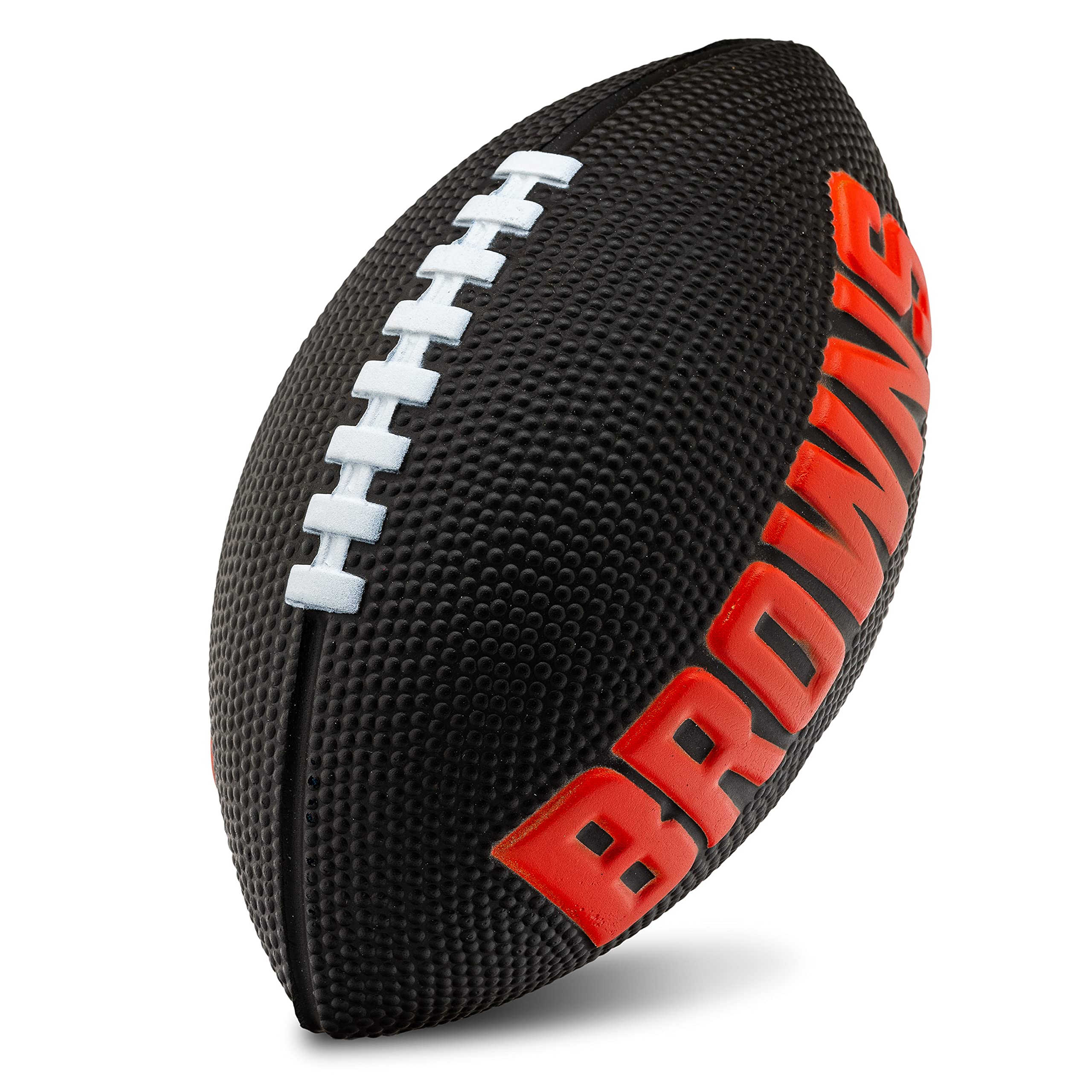 Franklin Sports NFL Football - Kids Foam Football - Soft Junior Size 8.5" Ball with 3D Logos - Perfect for Gameday + Tailgates