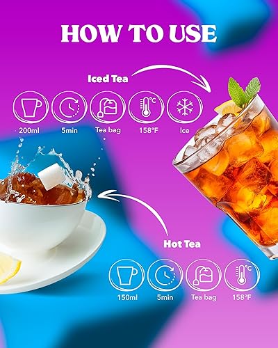 Vista 10 de LOVARE 1001 Nights - Té de hojas sueltas de 2.82 oz, fabricado en Ucrania, té negro y verde, manzana, aciano, caléndula, rosa, pétalos de cártamo