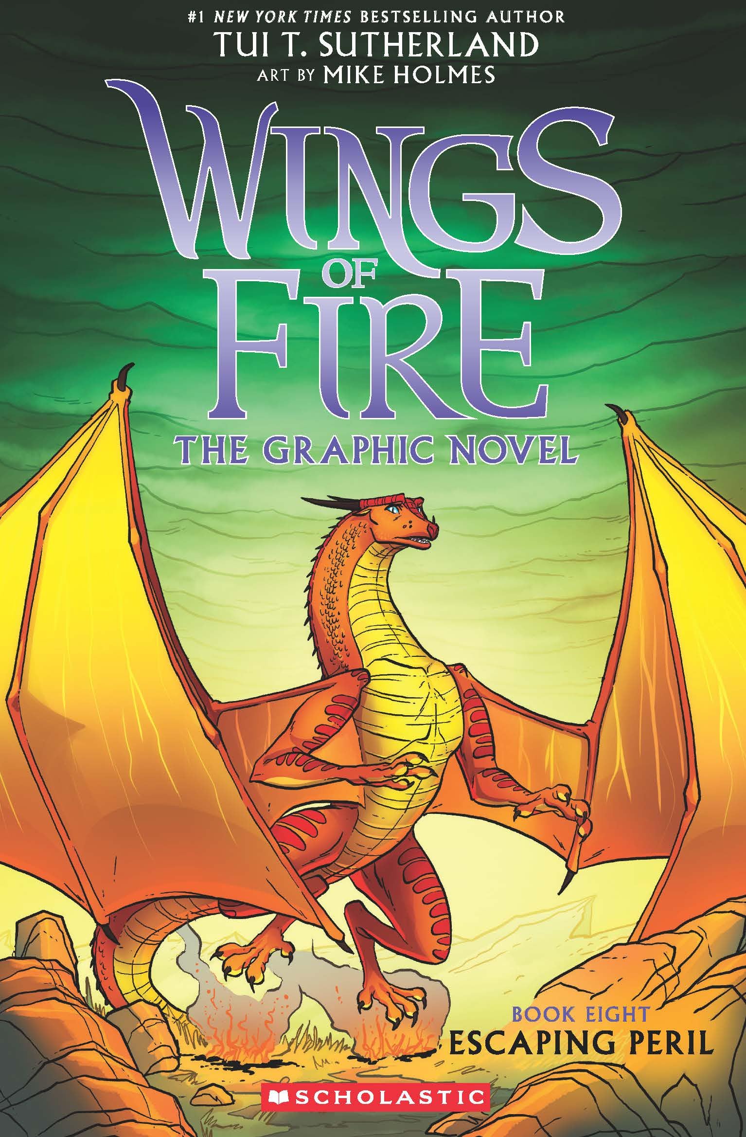 Wings Of Fire Graphic Novel #08: Escaping Peril (Graphix)