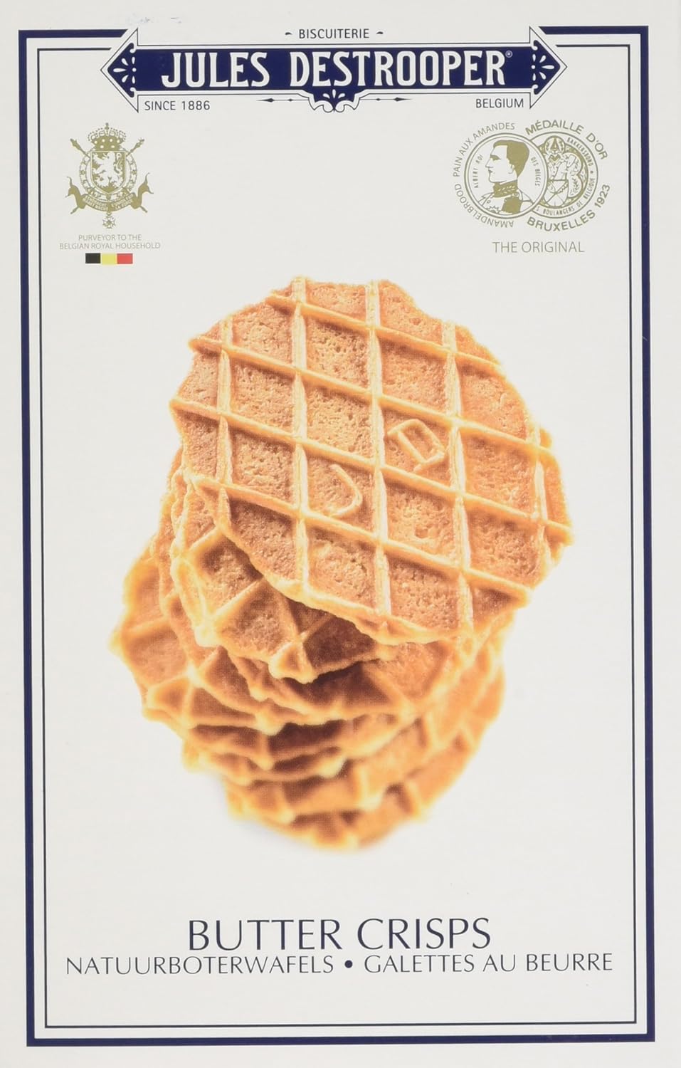 Jules Destrooper Butter Crisps, 75 g, Pack of 10 Amazon.co.uk Grocery